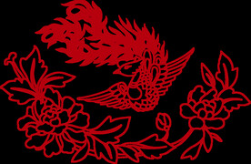 传统凤纹