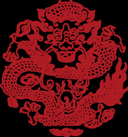 龙花纹
