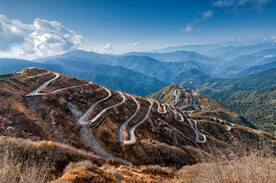 崇山峻岭     摄影    