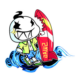 滑板   冲浪