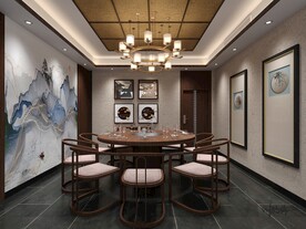 中式餐厅包间