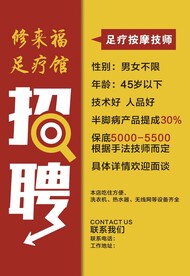 招聘海报