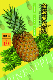 菠萝海报