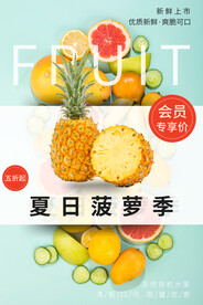 菠萝海报