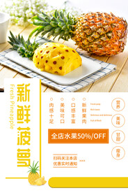 菠萝海报