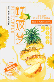 菠萝海报