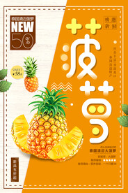 菠萝海报