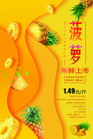 菠萝海报