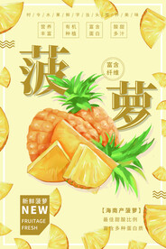 菠萝海报