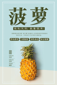 菠萝海报