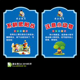 幼儿园  全教育展板