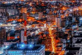 日本札幌夜景