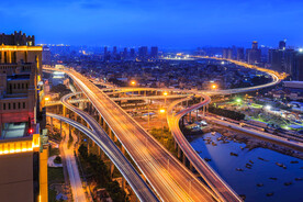 厦门杏林大桥夜景