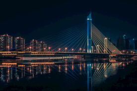 滕州市解放大桥夜景