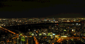 大板夜景全景