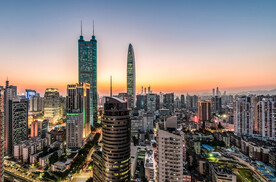 城市夜景图