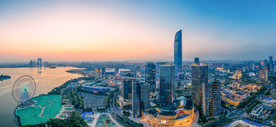 城市夜景图 