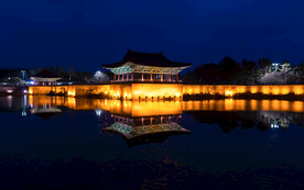 城市夜景图