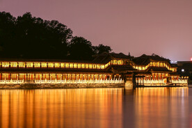 城市夜景图