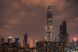 城市夜景图
