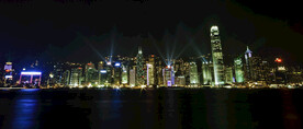 城市夜景图 