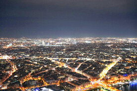 城市夜景图 