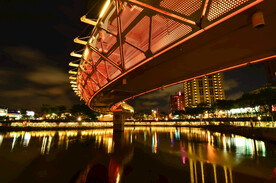 城市夜景图
