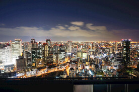 城市夜景图