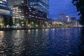 城市夜景图 