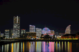 城市夜景图