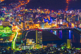 城市夜景图 