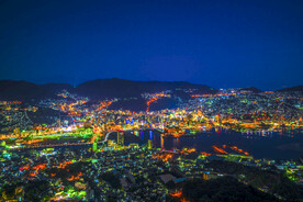 城市夜景图