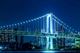 城市夜景图