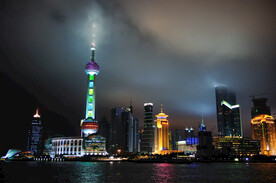 城市夜景图