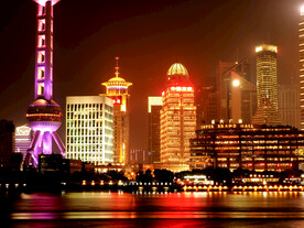 城市夜景图