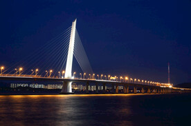 城市夜景图 