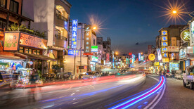 城市夜景图