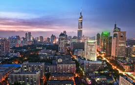 城市夜景图