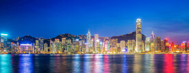 城市夜景图