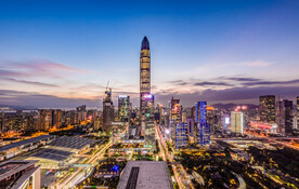 城市夜景图 