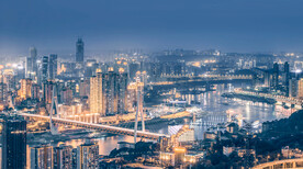 城市夜景图
