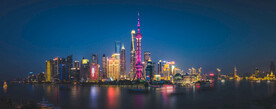 城市夜景图