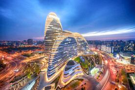 城市夜景图