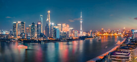 城市夜景图