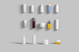 化妆品海报 美妆 洗面奶 美容