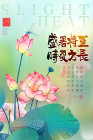 小暑海报