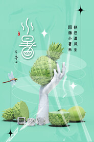小暑海报