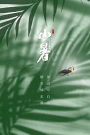 小暑海报