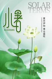 小暑海报