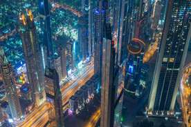 迪拜 城市建筑   城市风光 